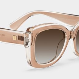 Rosie Clear Brown Butterfly Sunglasses5