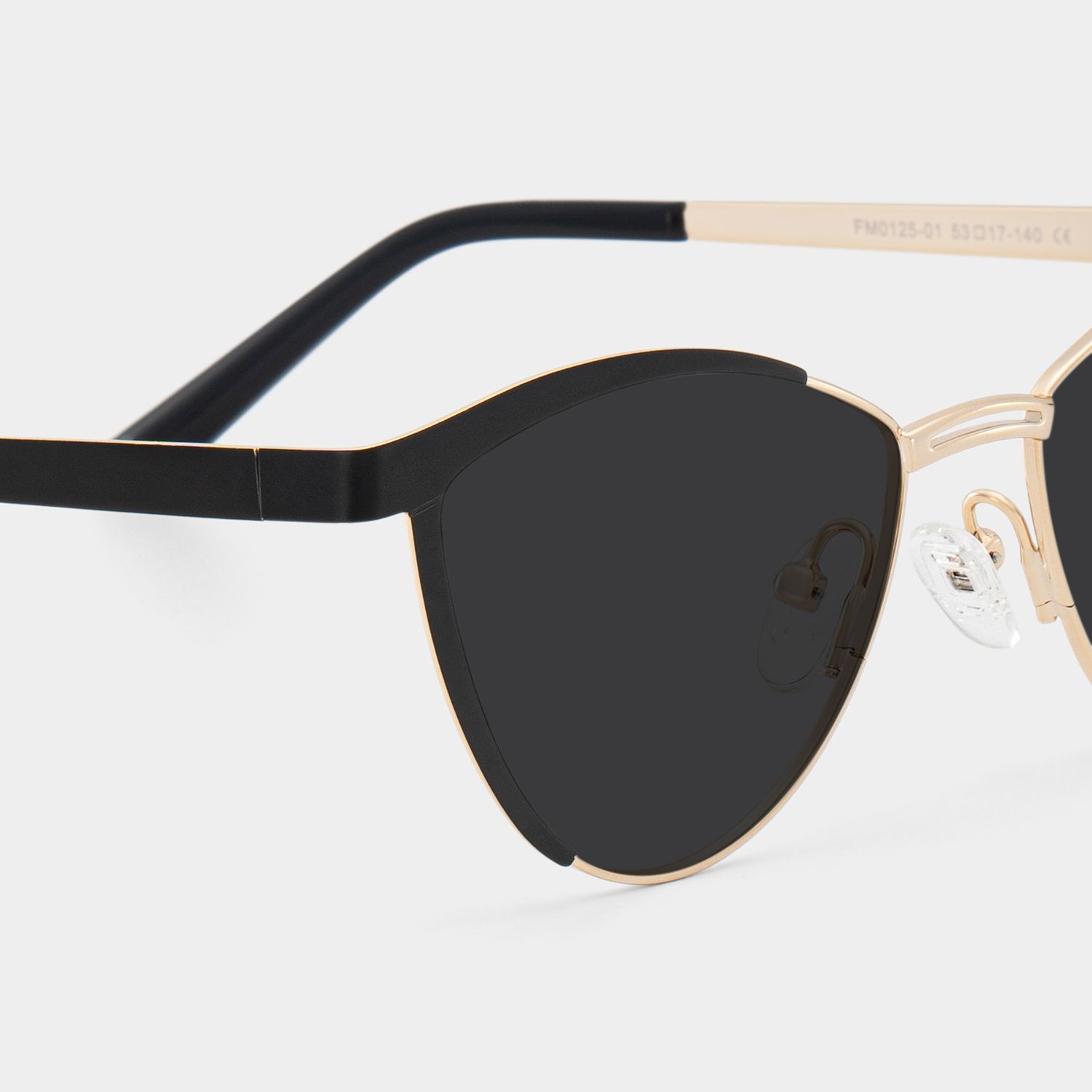 Sydney Cat Eye Black Prescription Sunglasses | ZEELOOL4