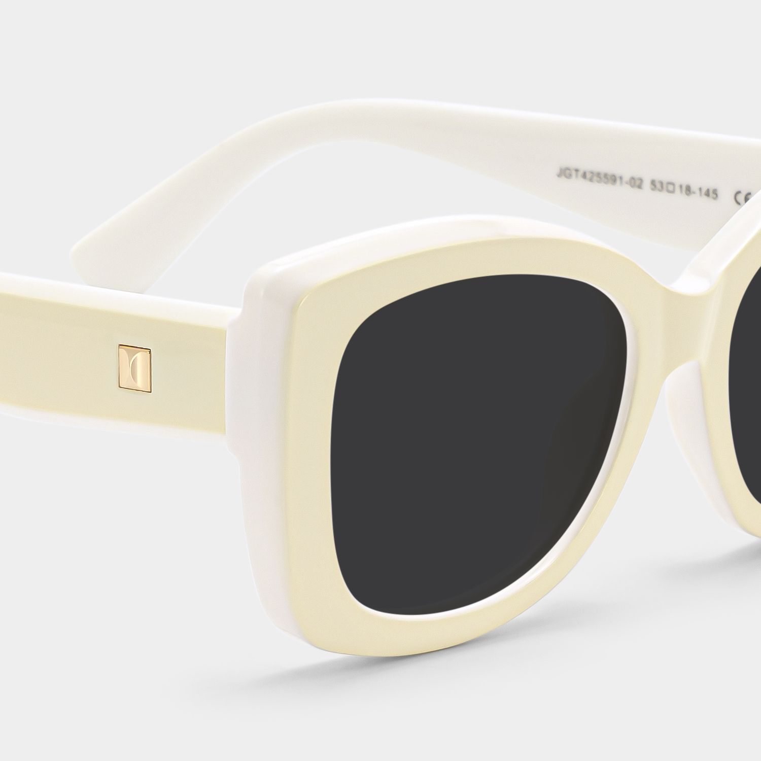 Rosie Cream White Butterfly Sunglasses to Frame Your Face | ZEELOOL6