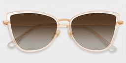Sloane Clear Cat eye Sunglasses1