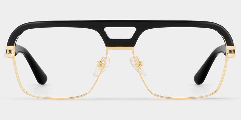 Griff Black Aviator Glasses