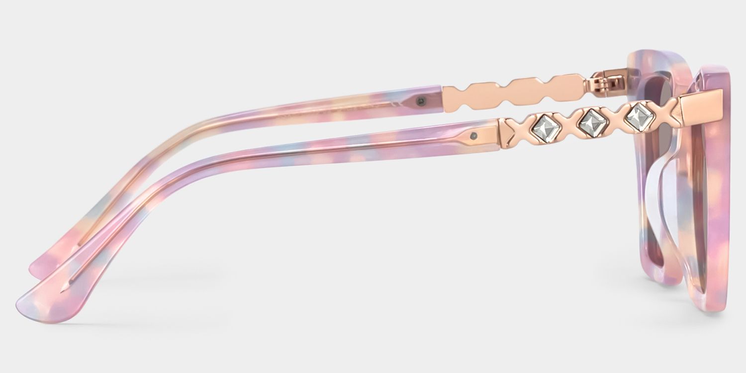 Darlyn Cat Eye Pink Frame Sunglasses Online Sale | ZEELOOL3