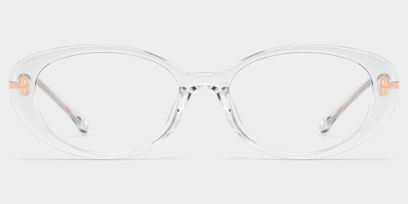 Blaire Clear Oval Glasses