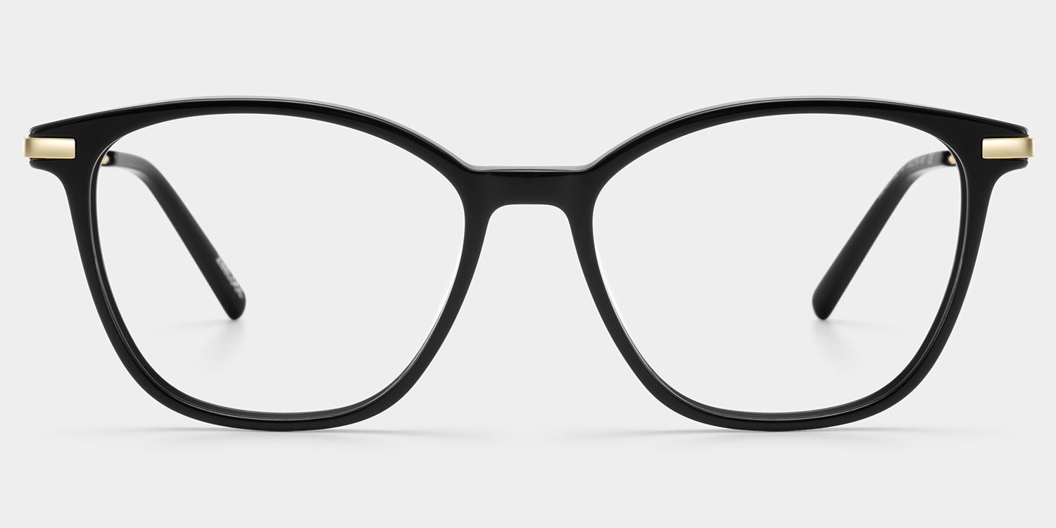 Jessica Black Cat Eye Prescription Glasses for Women | ZEELOOL1