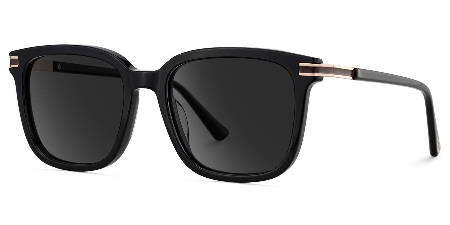 Kenny Mixed Black Square Frame Sunglasses | ZEELOOL2