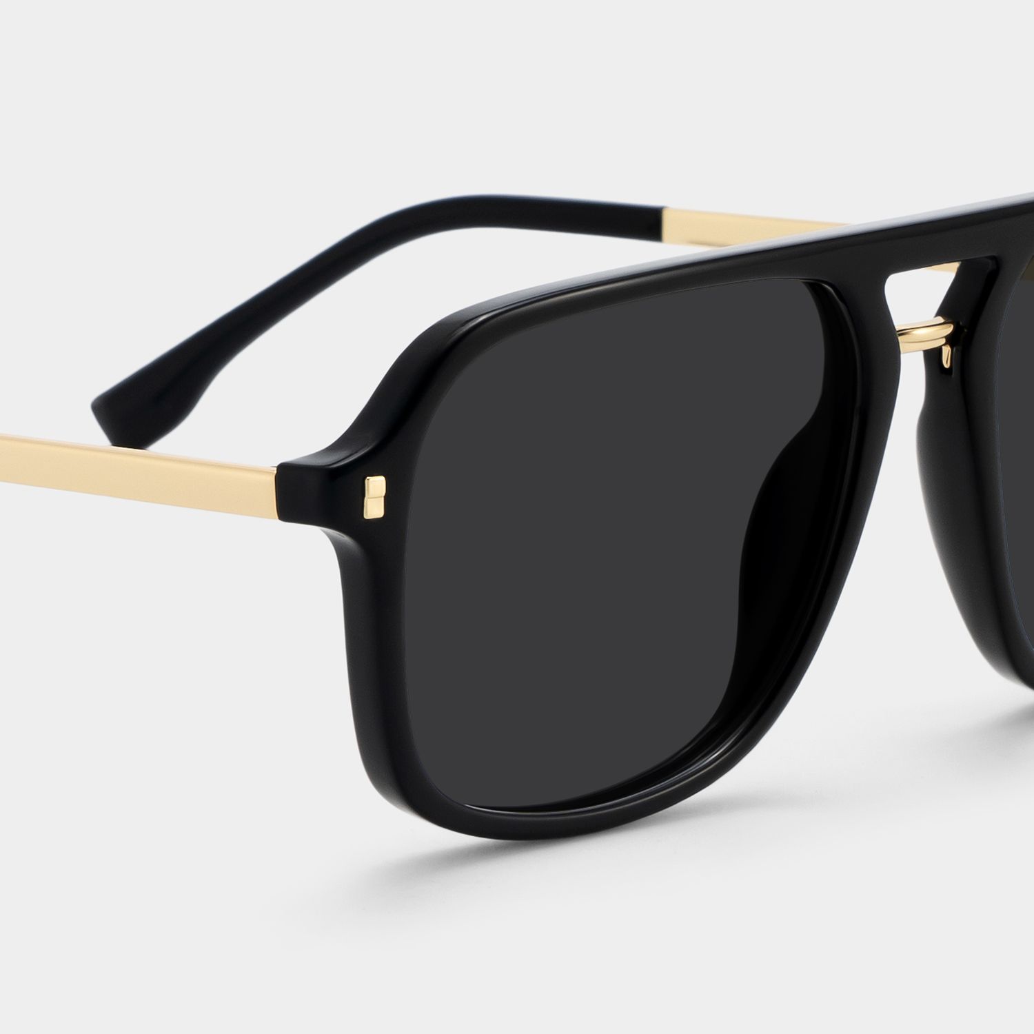 Kilworth Tr90 Black Aviator Frame Sunglasses | ZEELOOL4