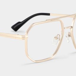 Autumn Gold Aviator Glasses5