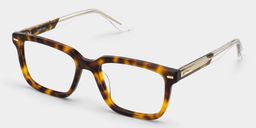 George Tortoise Rectangle Glasses3