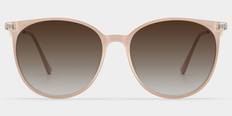 Chanty Pink Round Sunglasses