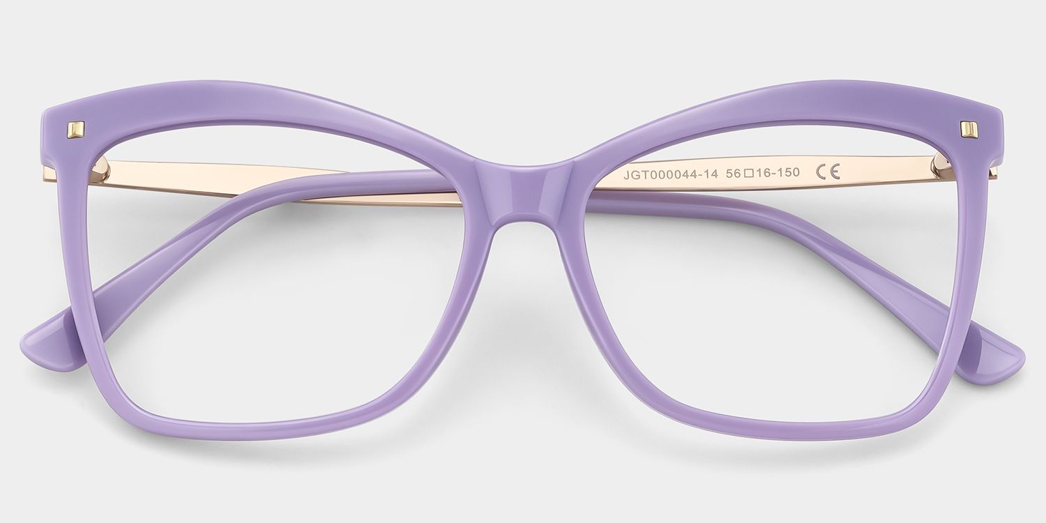 Isaebella Butterfly Light Purple Frame Glasses | Zeelool1