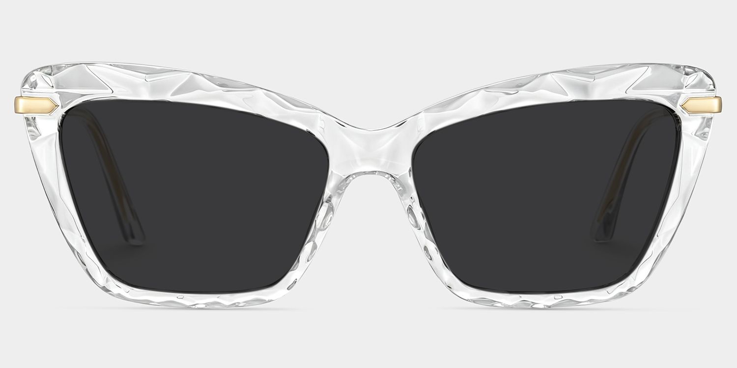 Juliet Tr90 Clear Rectangle Frame Sunglasses | ZEELOOL0