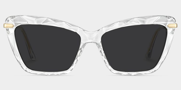 Juliet Clear Rectangle Sunglasses