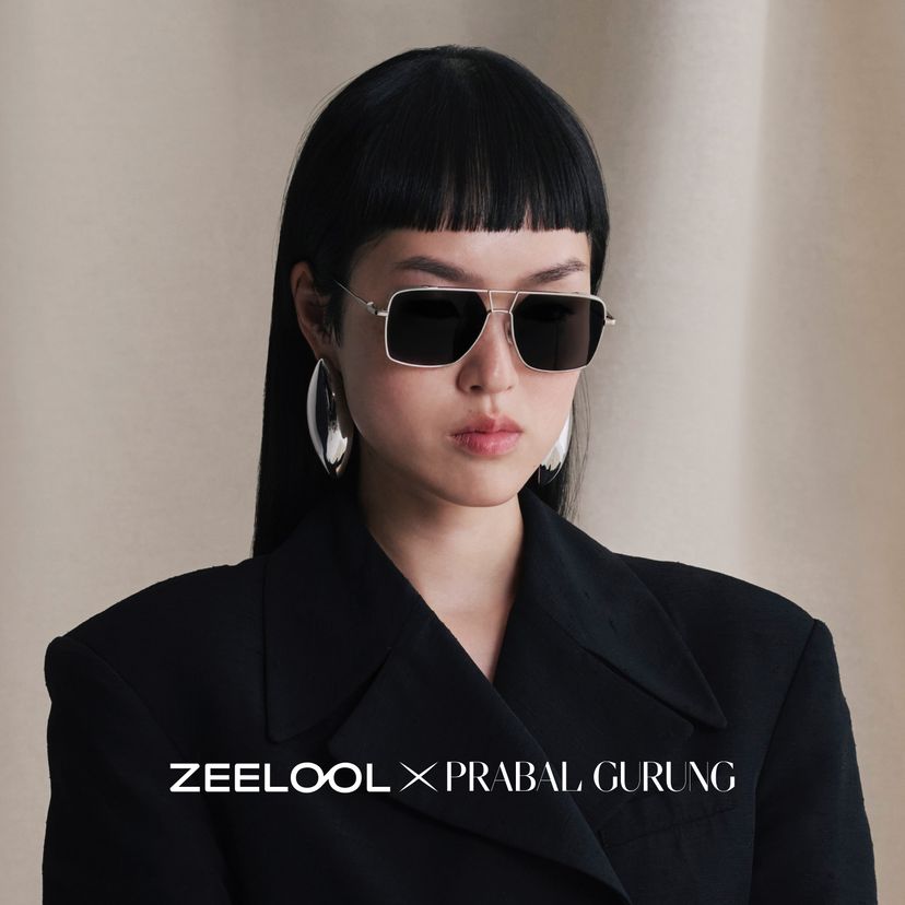 Debbie Silver Aviator Sunglasses