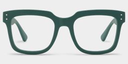Liizbeett Green Square Glasses1