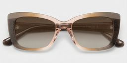 Leona Brown Rectangle Sunglasses1