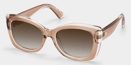 Rosie Clear Brown Butterfly Sunglasses3