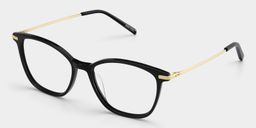 Jessica Black Cat eye Glasses3