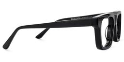 Larsen Black Rectangle Glasses3