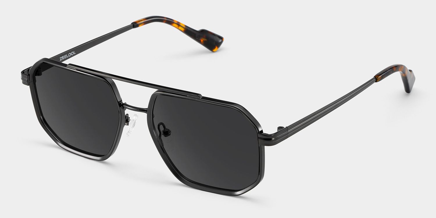 Autumn Aviator Style Gray Frame Sunglasses | ZEELOOL2