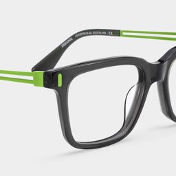 Axel Gray Rectangle Glasses6