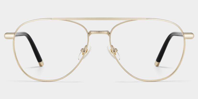 Calvin Gold Aviator Glasses