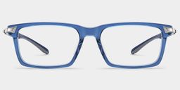 Orion Blue Rectangle Glasses1