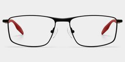 Scout Black Rectangle Glasses1