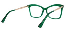 Isaebella Green Butterfly Glasses4