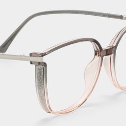 Rodz Gray-Pink Square Glasses4