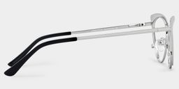 Ellen Silver Cat eye Glasses3