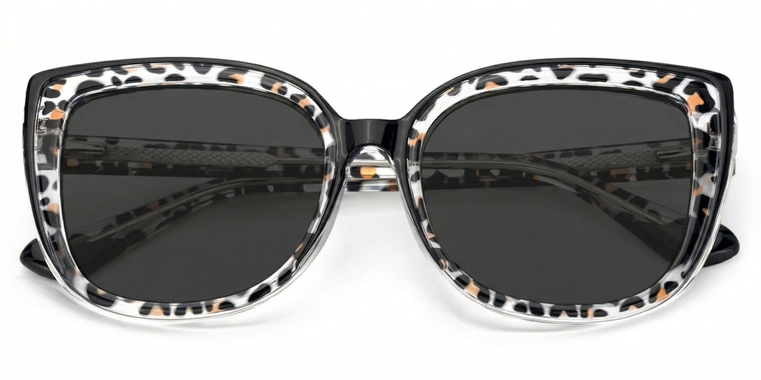 Fenn Cat Eye Black Tortoise Sunglasses for Women & Men | ZEELOOL1