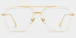 Gifford Clear Aviator Glasses2