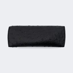 Ostrich Pattern Black Eyeglasses Bag2