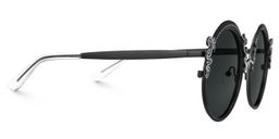 Nelida Black Round Sunglasses2
