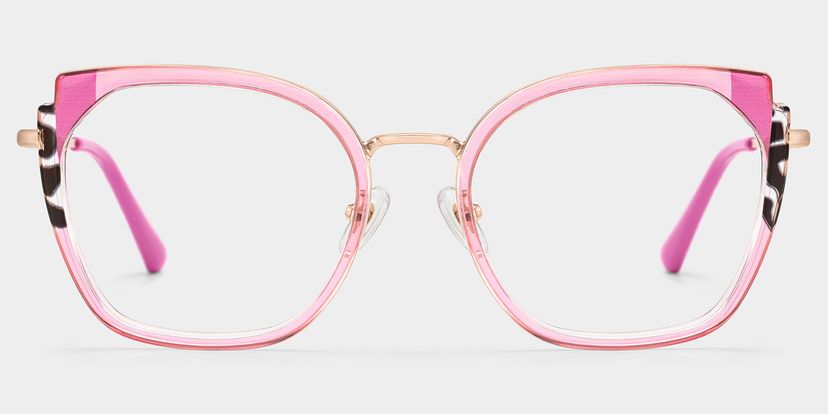Murcia Pink Square Glasses