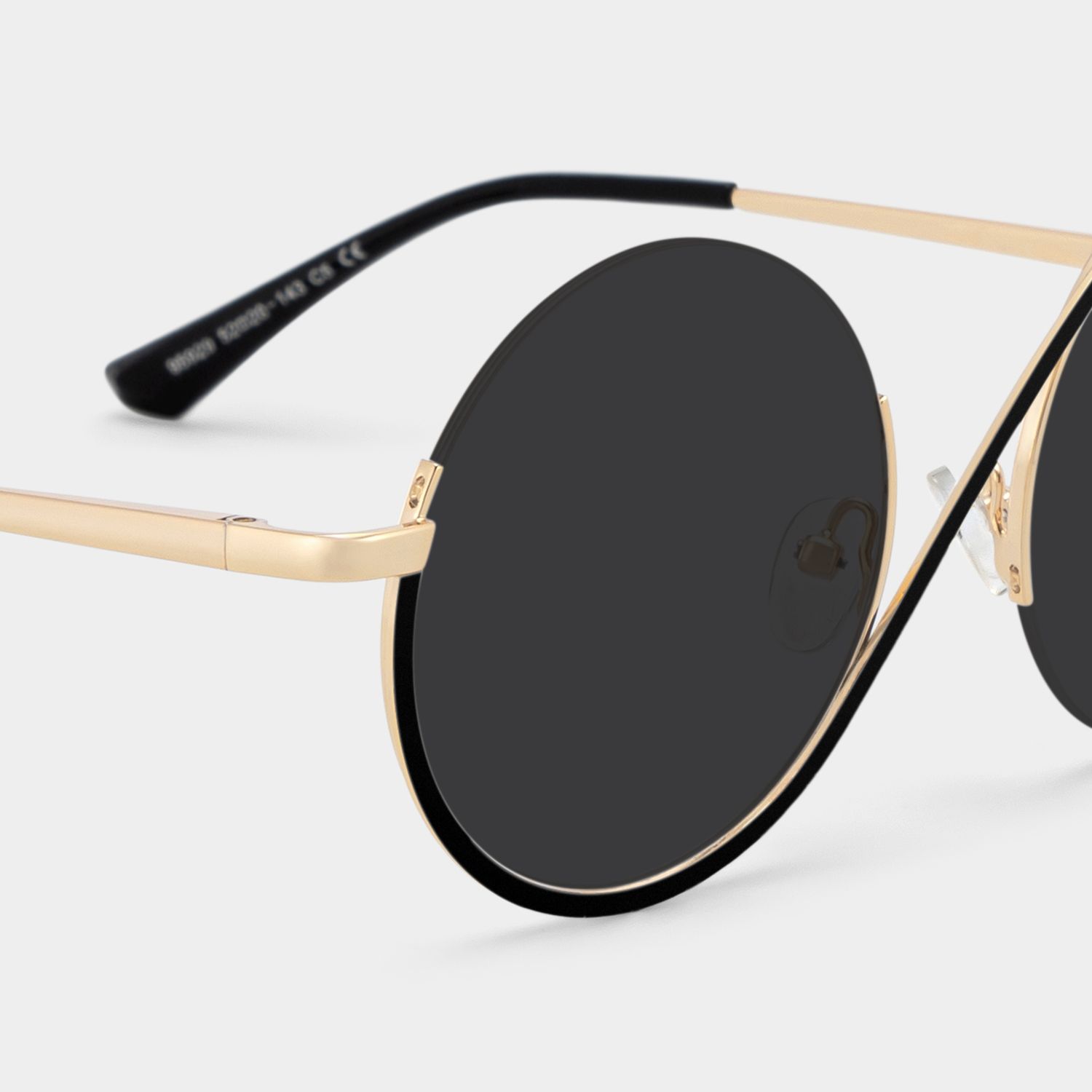 Flozif Round Black Prescription Sunglasses | ZEELOOL4