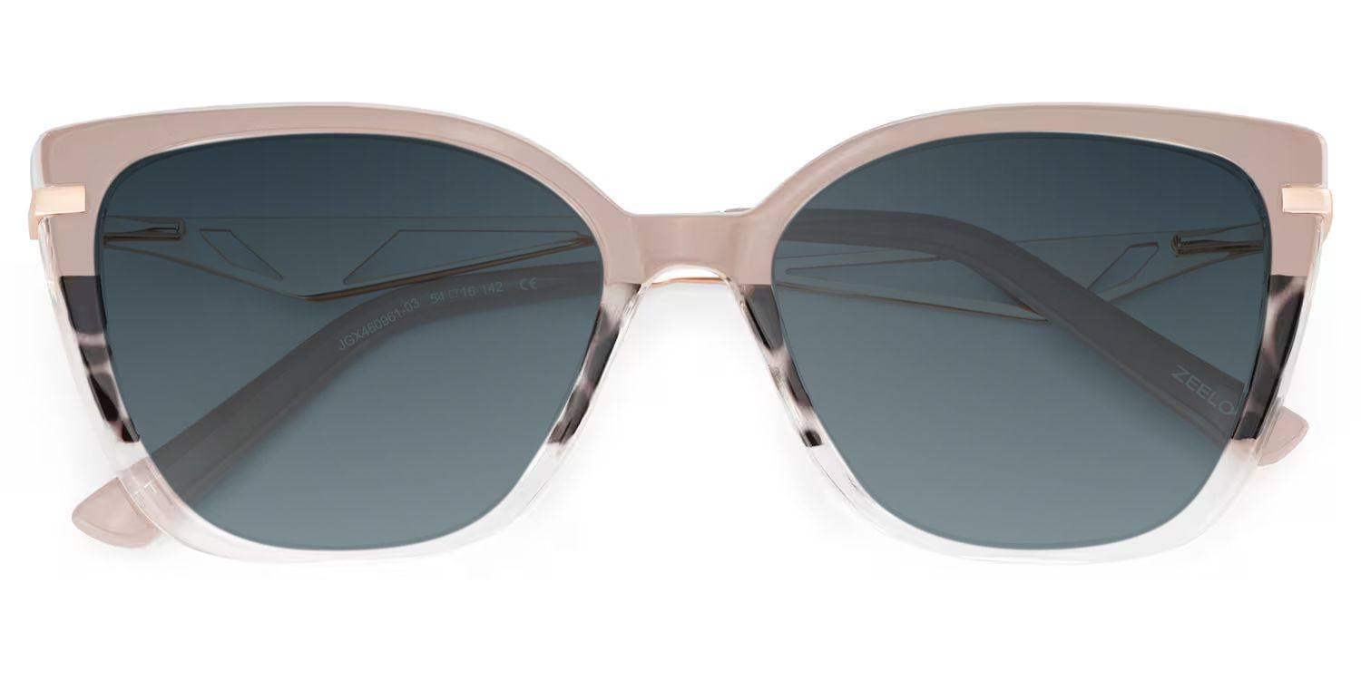 Margret Tortoise Khaki Cat Eye Sunglasses to Frame Your Face | ZEELOOL1