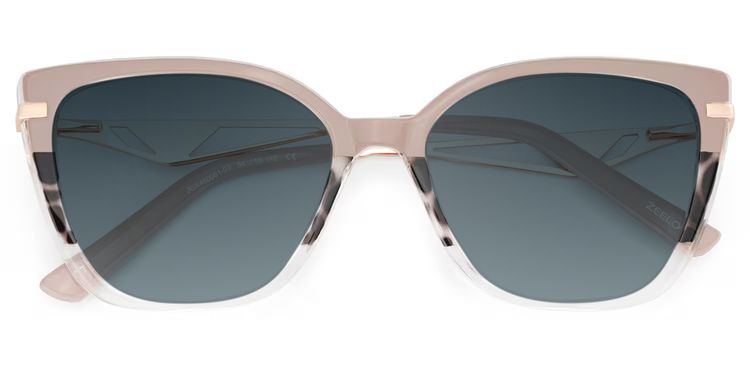Margret Tortoise Khaki Cat eye Sunglasses