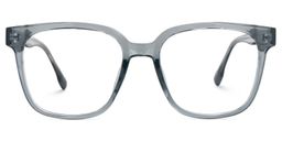 Donnalyn Gray Square Glasses0