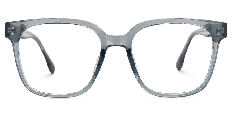 Donnalyn Gray Square Glasses