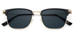 Barrett Gold Browline Sunglasses1