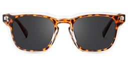 Liam Tortoise Rectangle Sunglasses0