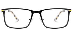 Roxana Black Rectangle Glasses1