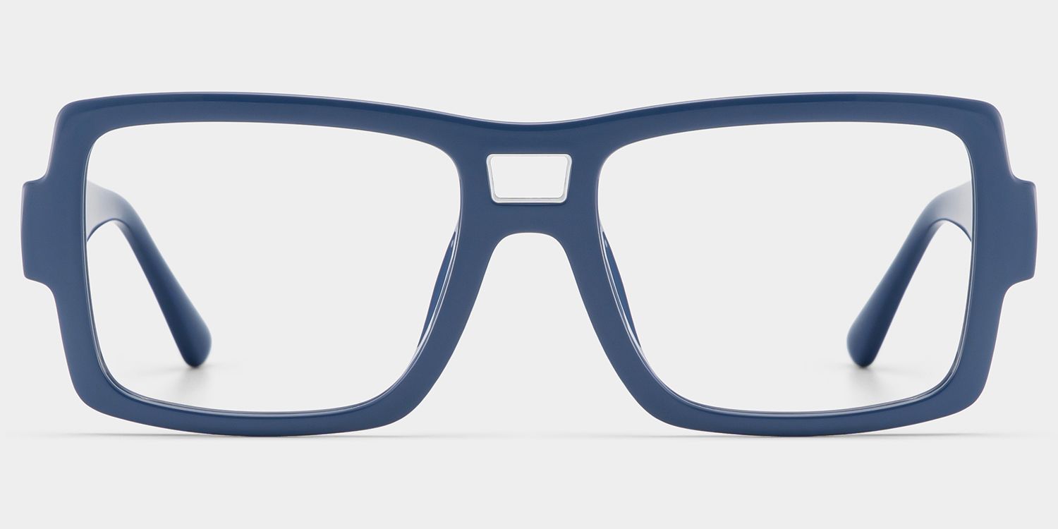 Blue Nora Aviator Eyeglass Frame for Women | ZEELOOL1