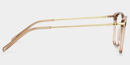 Jessica Beige Cat eye Glasses4