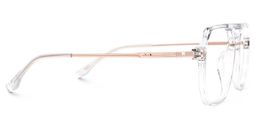Lizbeth Clear Aviator Glasses2