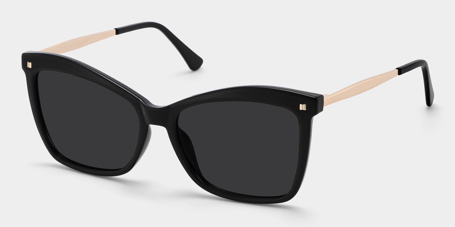 Isaebella Tr90 Black Frame Sunglasses | ZEELOOL2