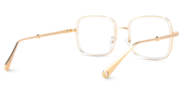 Ozzy Clear Square Glasses4