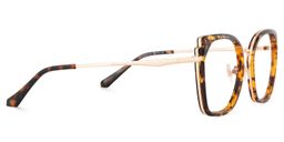 Murcia Tortoise Square Glasses4