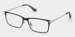 Alexander Black Rectangle Glasses3